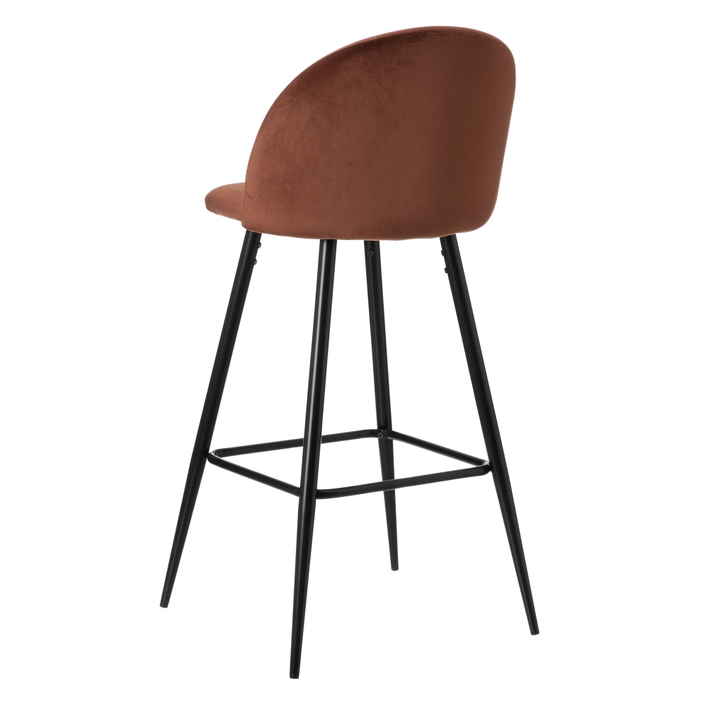 HIGH STOOL TILE FABRIC-METAL LIVING ROOM 40.20 X 48.20 X 102 CM