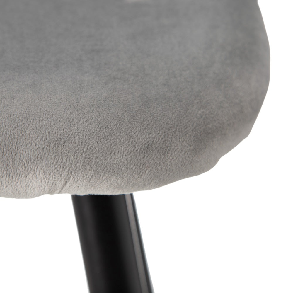 GREY WOVEN-METAL TALL STOOL LIVING ROOM 40.20 X 48.20 X 102 CM