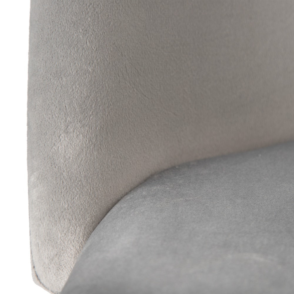 GREY WOVEN-METAL TALL STOOL LIVING ROOM 40.20 X 48.20 X 102 CM