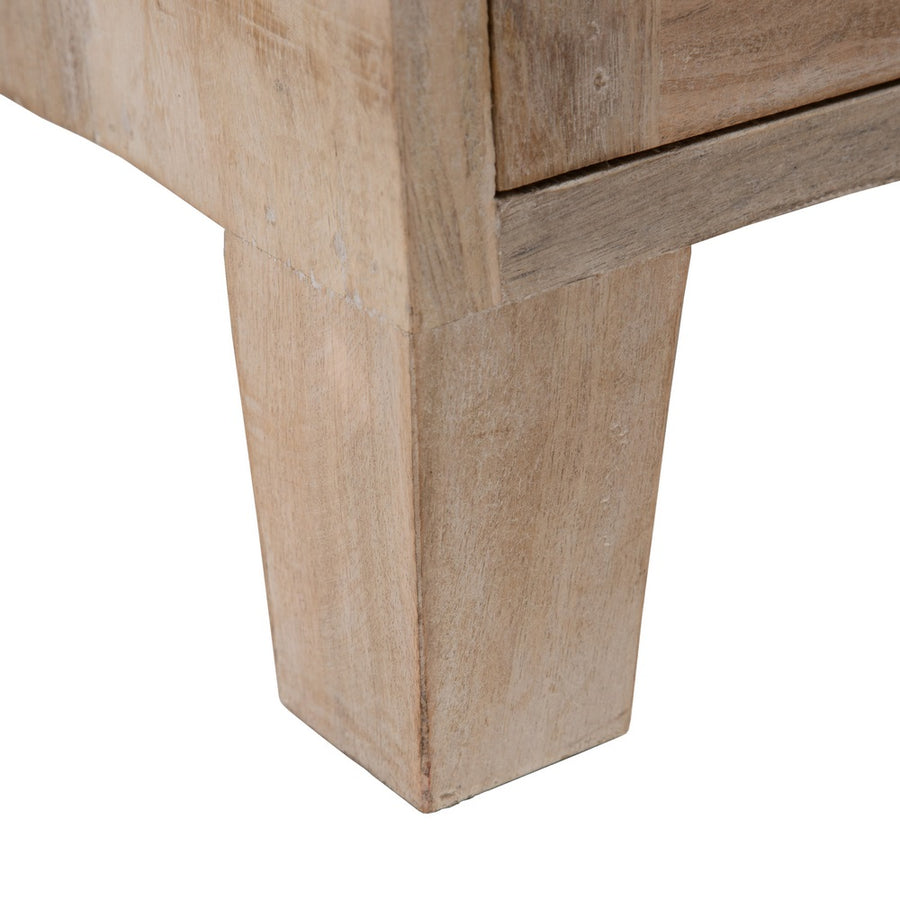APARADOR BLANCO ROZADO MADERA DE MANGO 160 X 35 X 71 CM