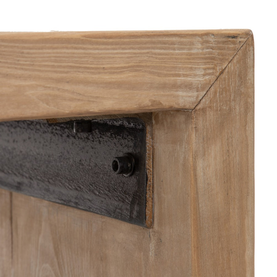 MESA COMEDOR NATURAL MADERA DE PINO 200 X 100 X 76 CM