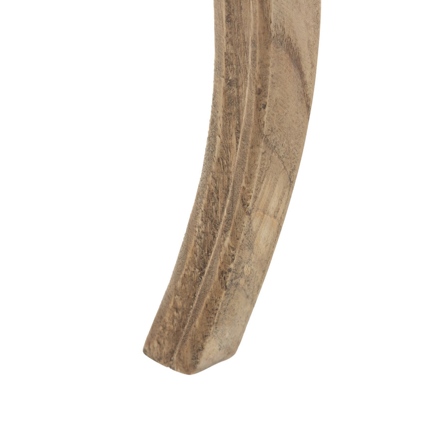 MESITA NATURAL MADERA MINDI DORMITORIO 58 X 43 X 70 CM