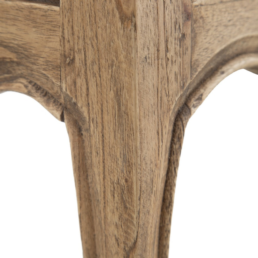 MESITA NATURAL MADERA MINDI DORMITORIO 40 X 30 X 72 CM