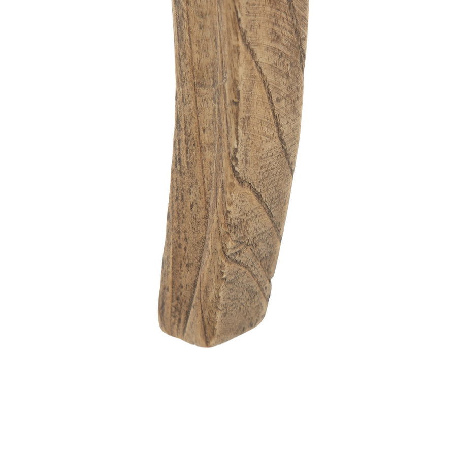 MESITA NATURAL MADERA MINDI DORMITORIO 40 X 30 X 72 CM