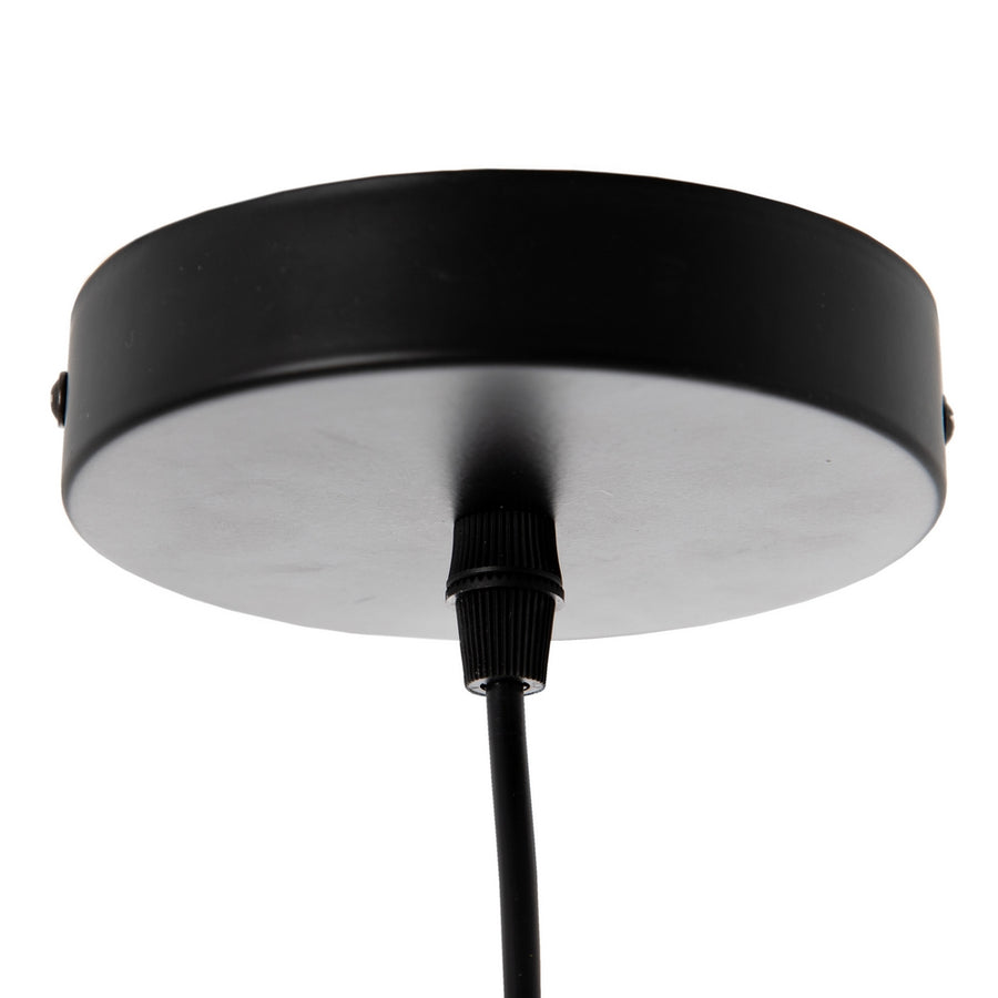 CEILING LAMP BLACK-COPPER METAL 15 X 15 X 30 CM