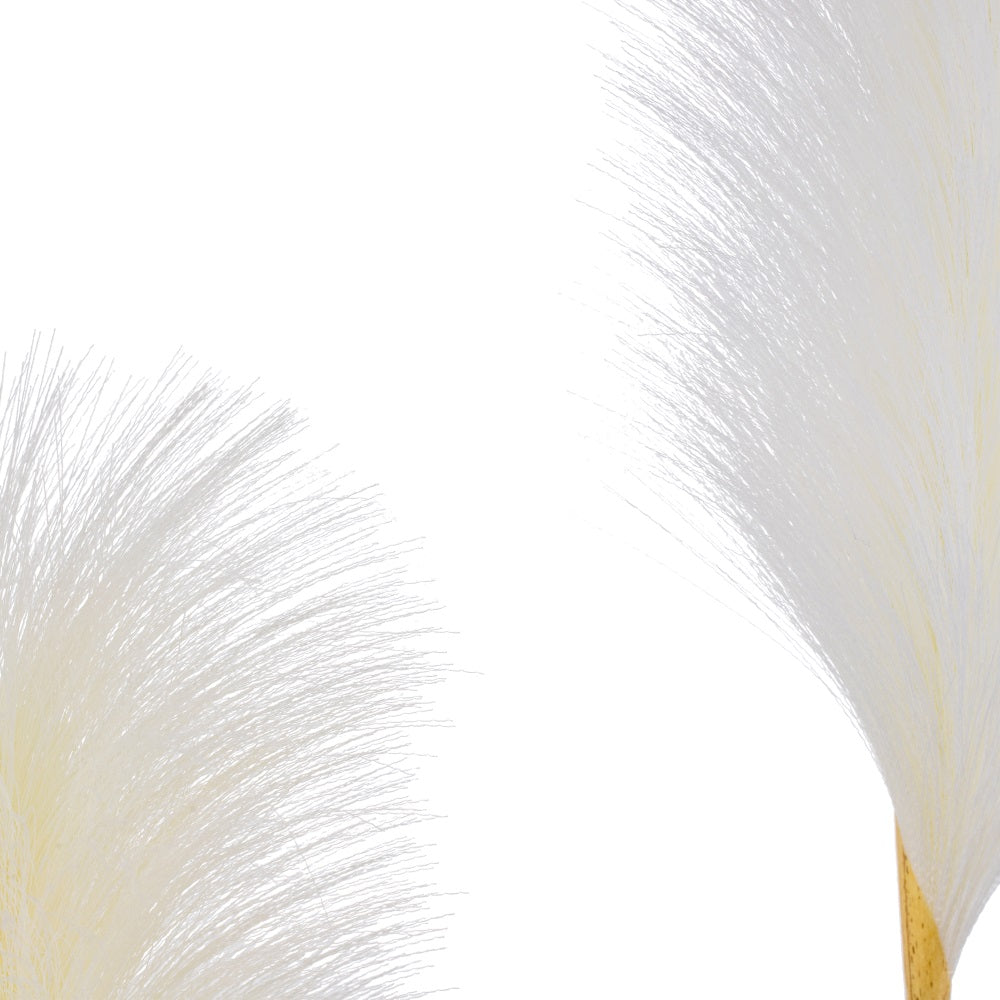 ARTIFICIAL WHITE RUSH BRANCH DECORATION 25 X 12 X 108 CM