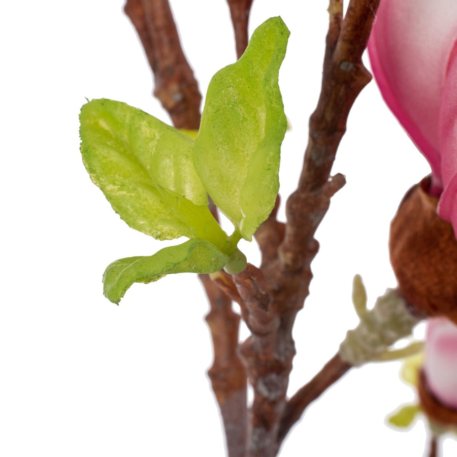RAMA MAGNOLIA ROSA ARTIFICIAL 18 X 38 X 110 CM