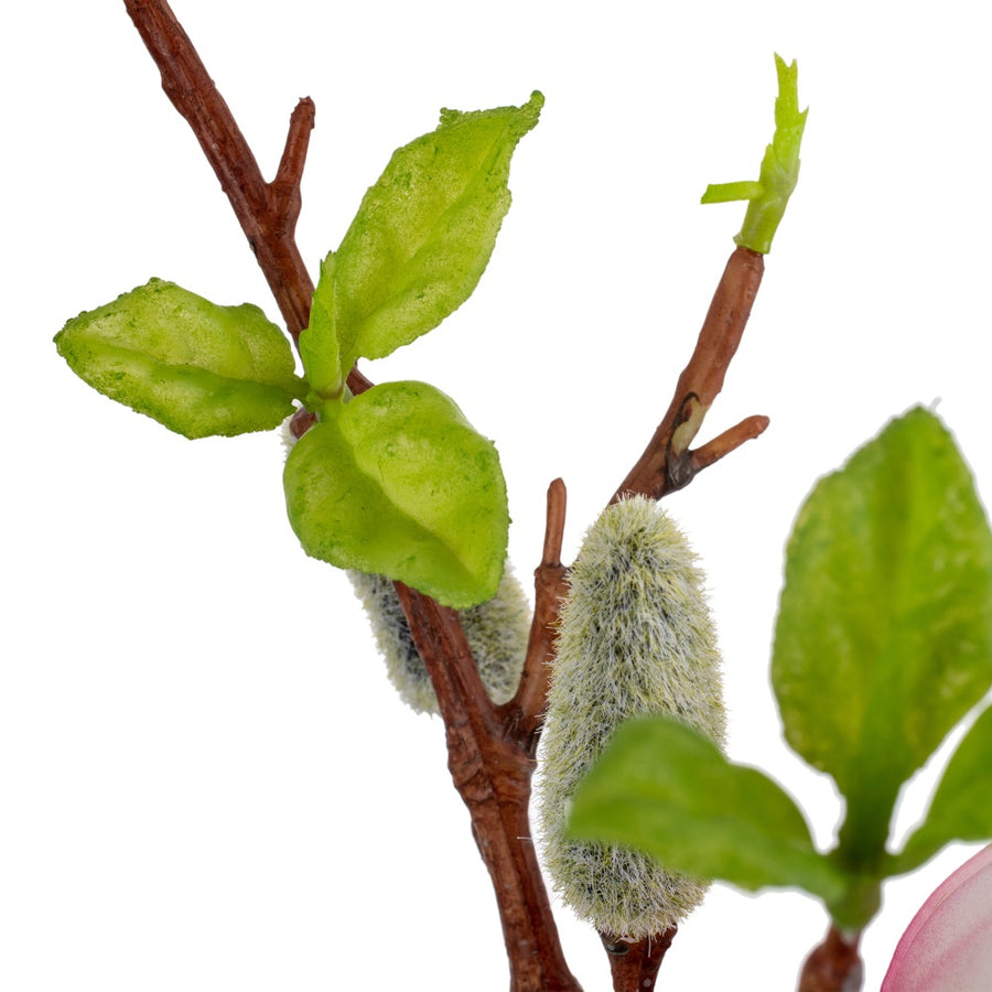 RAMA MAGNOLIA ROSA ARTIFICIAL 18 X 38 X 110 CM