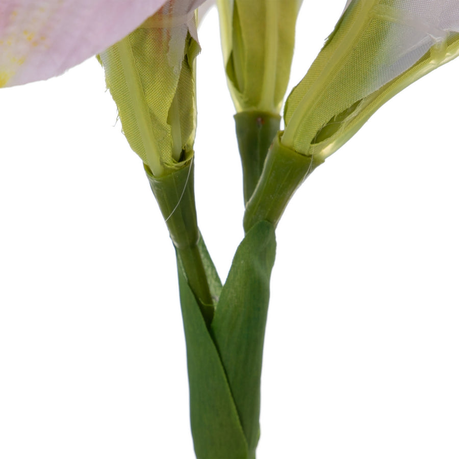 FLOR AMARILIS ROSA ARTIFICIAL 23 X 20 X 73 CM
