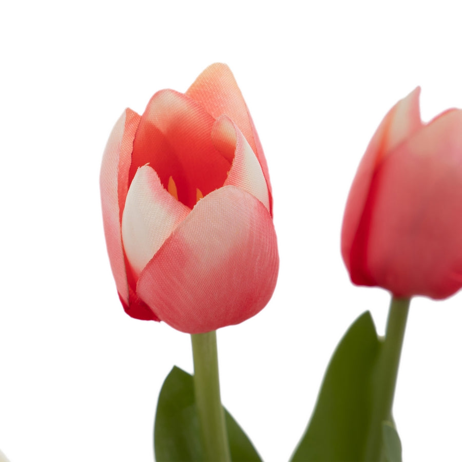 PLANTA TULIPANES ROSA ARTIFICIAL 11 X 11 X 31 CM