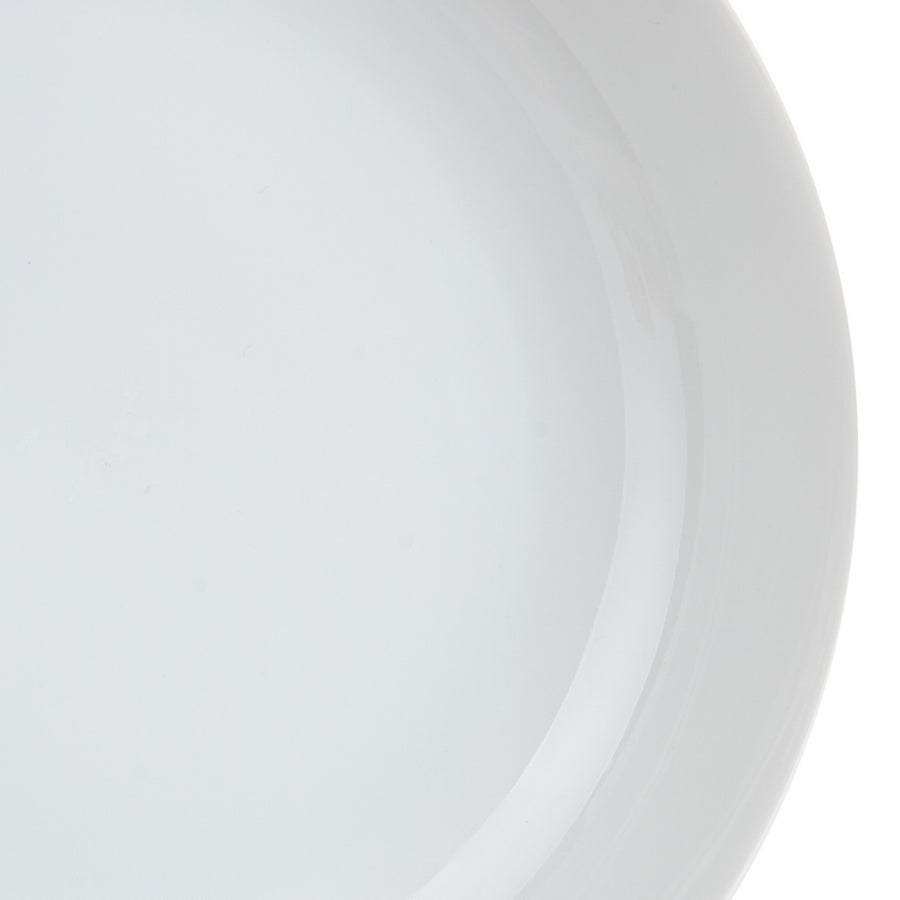 PLATO HONDO BLANCO PORCELANA COCINA 20,50 X 20,50 X 4 CM