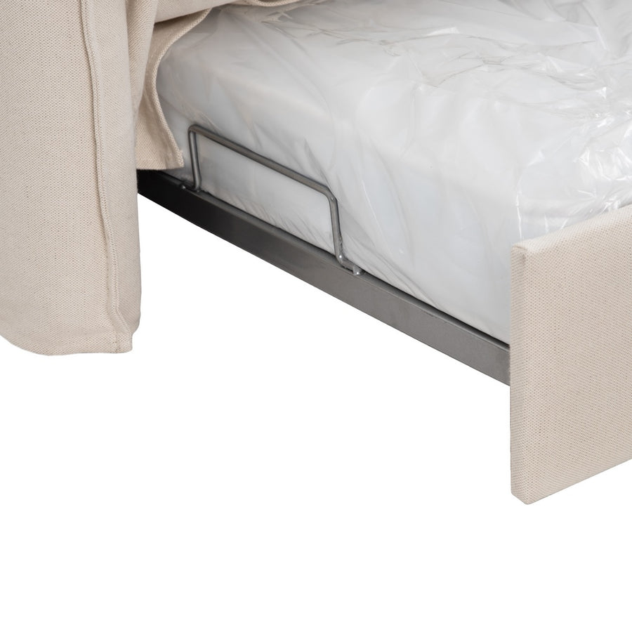 SOFÁ-CAMA NIDO BEIGE TEJIDO SALÓN 215 X 100 X 97 CM