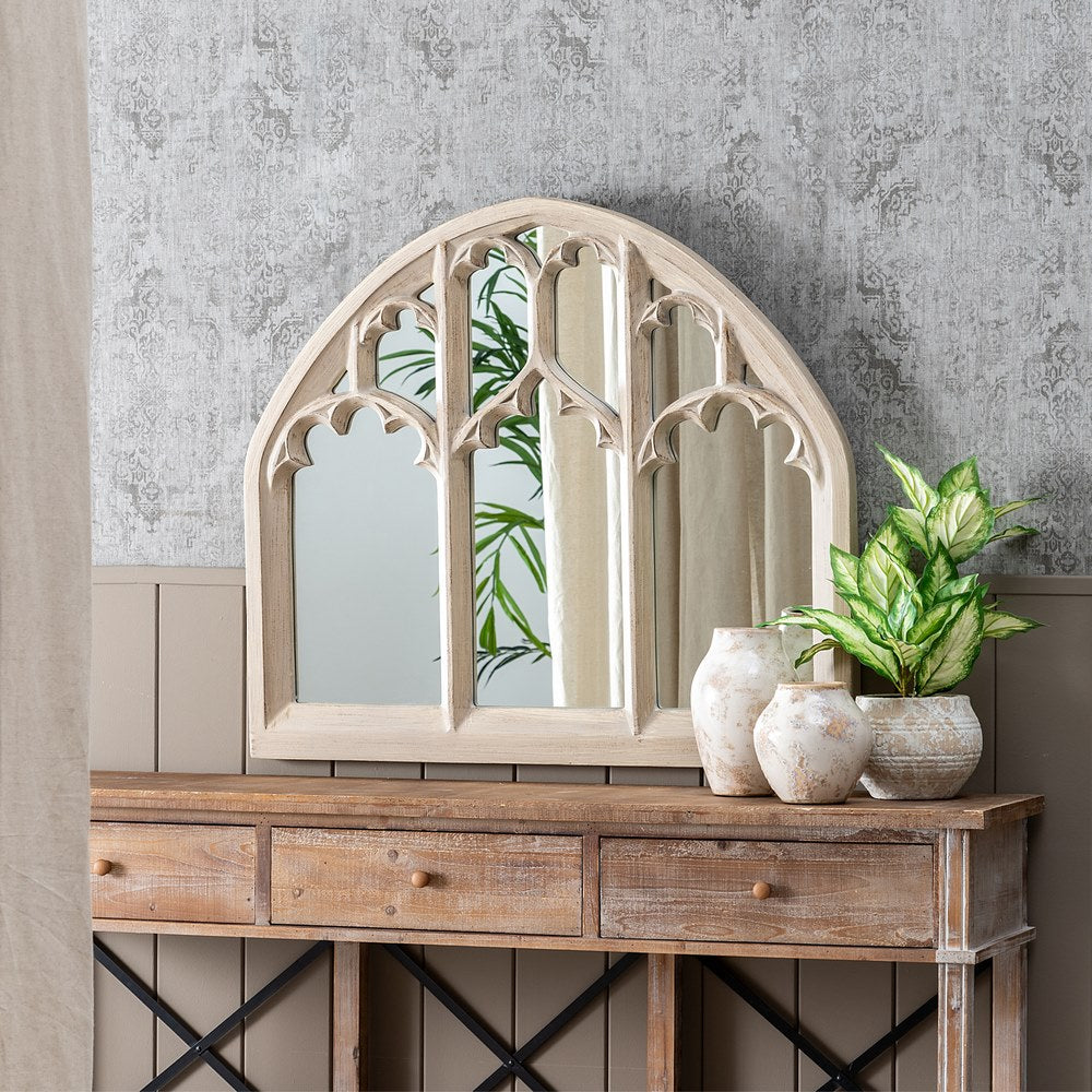 ESPEJO NATURAL PU/CRISTAL DECORACI�N 106 X 94 X 5 CM