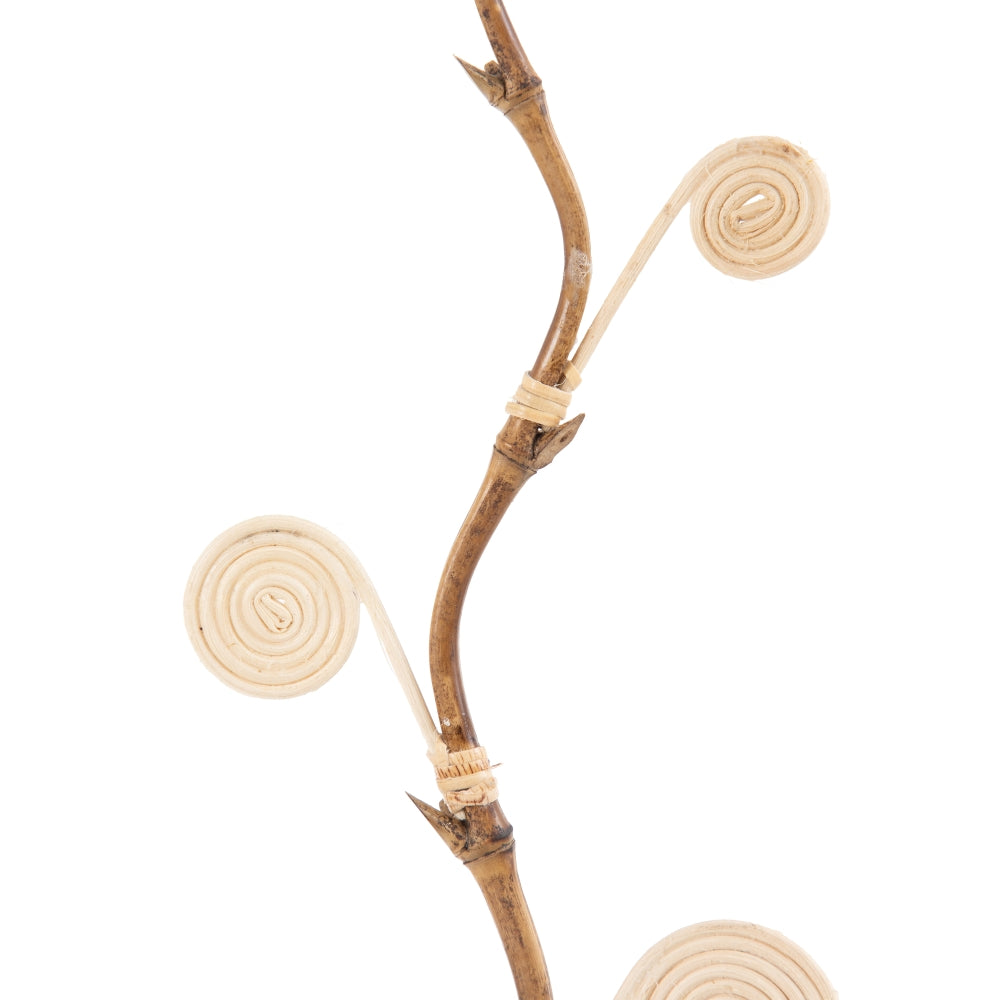 NATURAL FIBER CREAM BRANCH DECORATION 5 X 0.50 X 190 CM