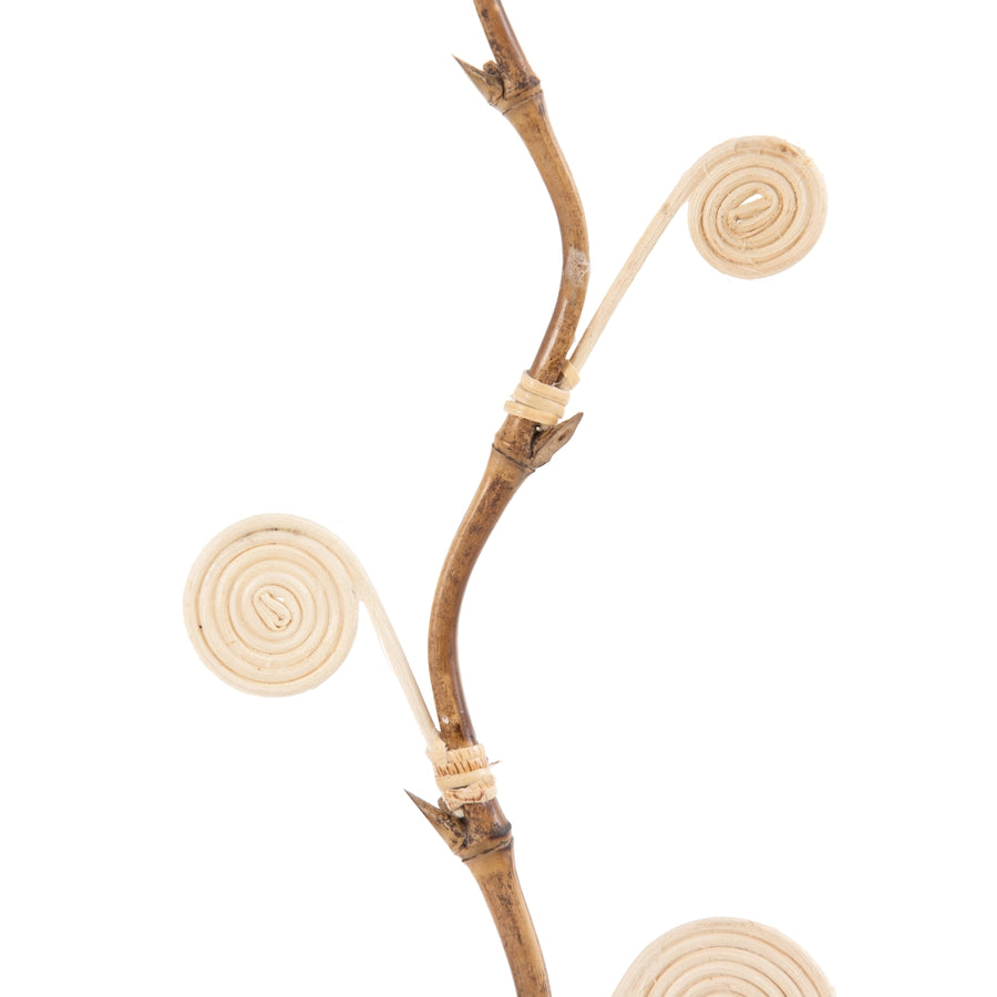 RAMA CREMA FIBRA NATURAL DECORACIÓN 5 X 0,50 X 190 CM