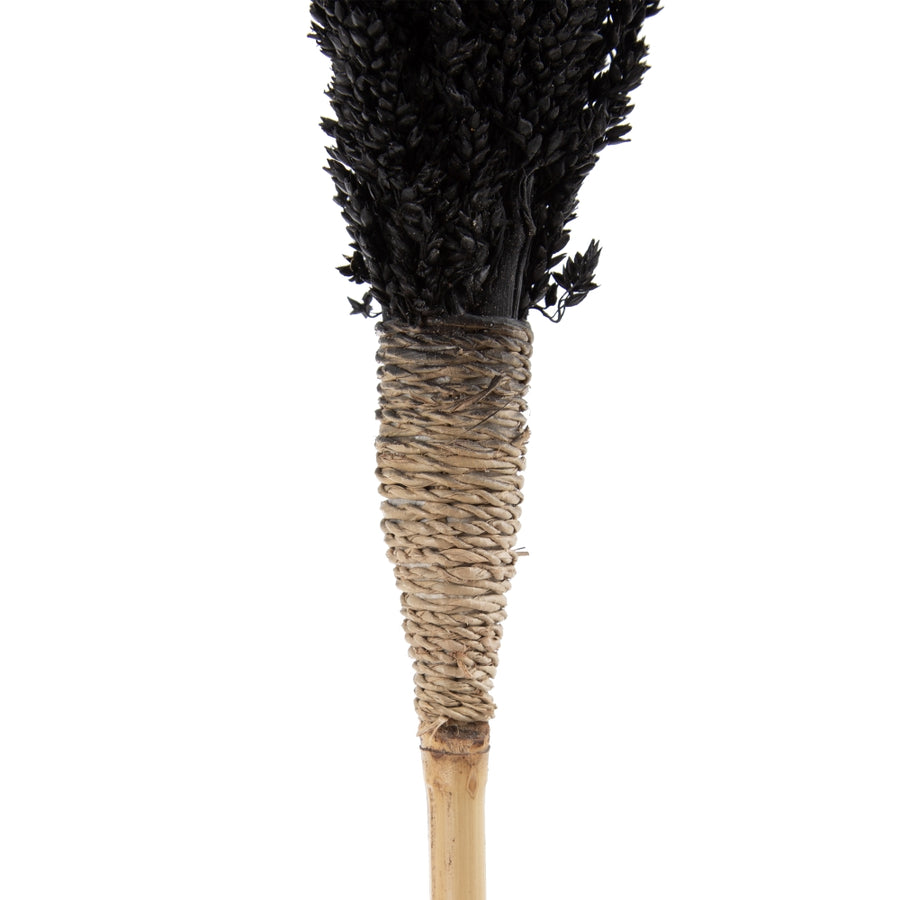 RAMA NEGRO FIBRA NATURAL DECORACIÓN 7 X 7 X 190 CM