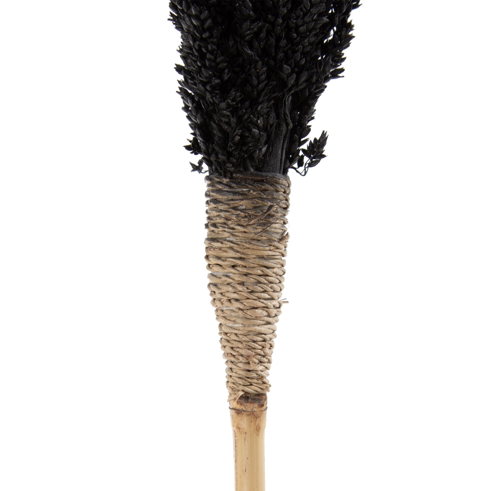 RAMA NEGRO FIBRA NATURAL DECORACIÓN 7 X 7 X 190 CM