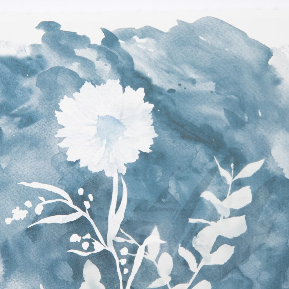 CUADRO IMPRESIÓN FLORES 4/M PS/CRISTAL 30 X 2,50 X 30 CM