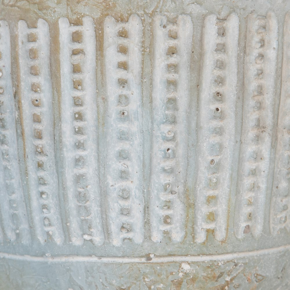 CEMENT DECORATIVE PLANTER 11.50 X 11.50 X 11.50 CM