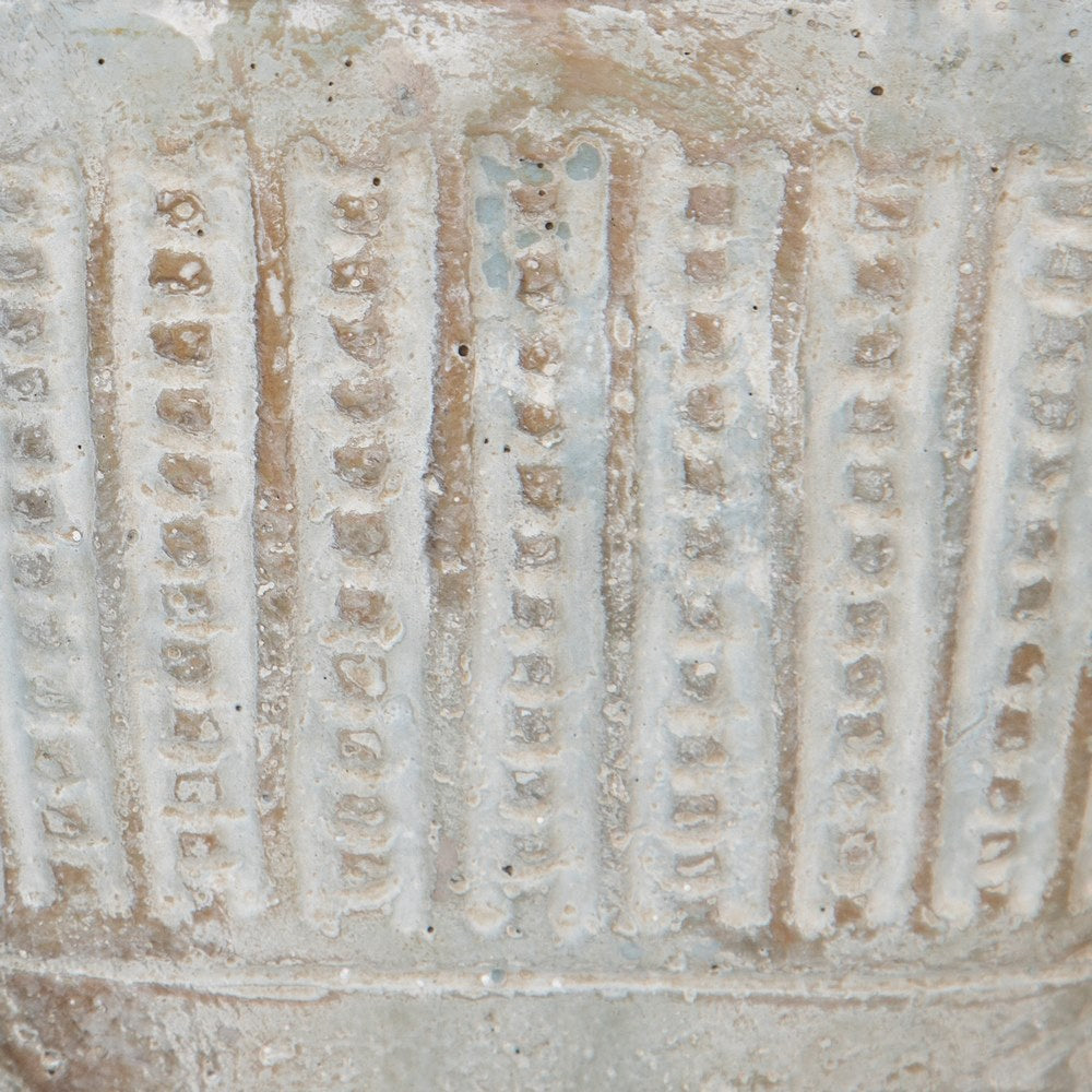 CEMENT DECORATIVE PLANTER 13 X 13 X 12.50 CM