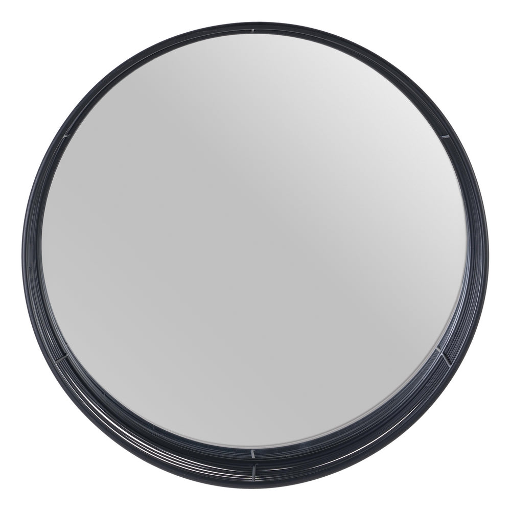 ESPEJO NEGRO METAL DECORACI�N 60,50 X 15,50 X 60,50 CM