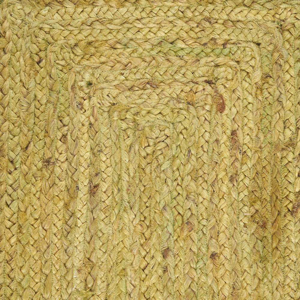 ALFOMBRA VERDE YUTE DECORACI�N 170 X 70 CM