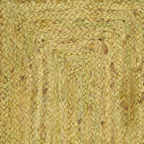 ALFOMBRA VERDE YUTE DECORACI�N 170 X 70 CM