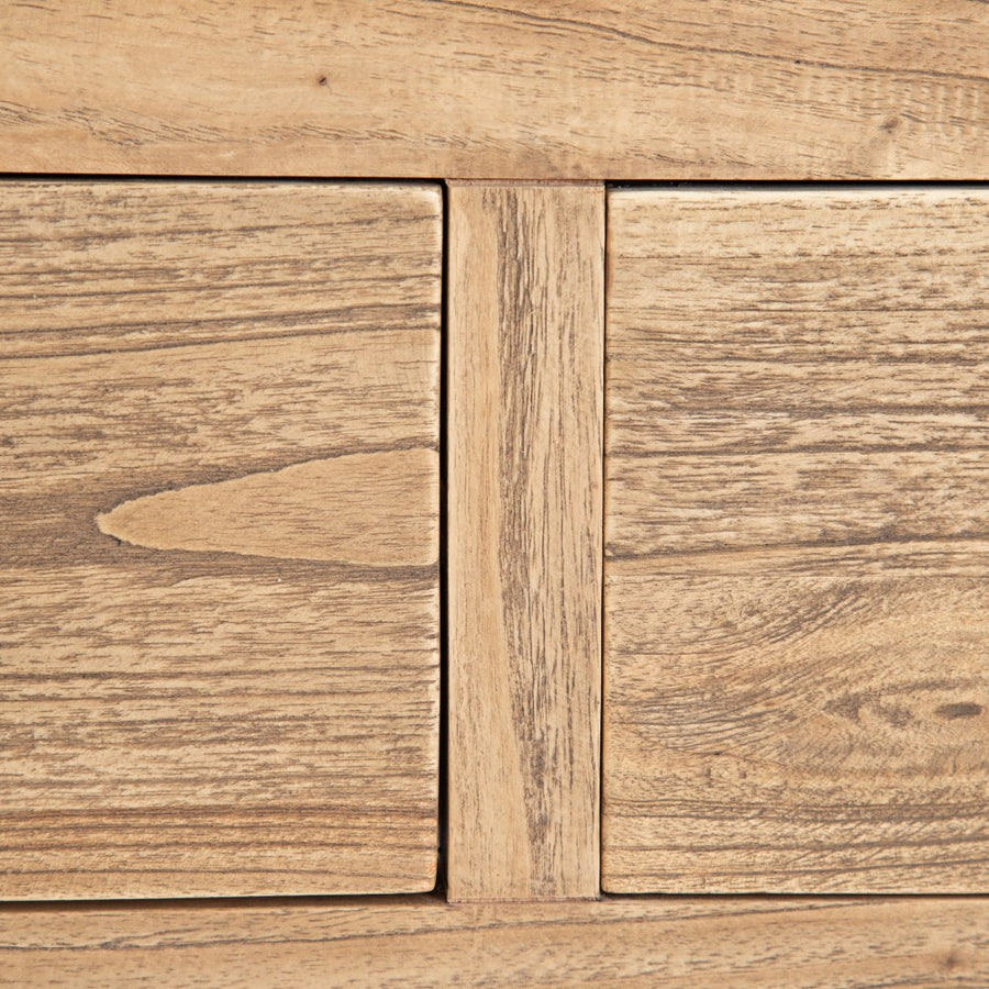 CONSOLA NATURAL MADERA MINDI ENTRADA 100 X 35 X 85 CM