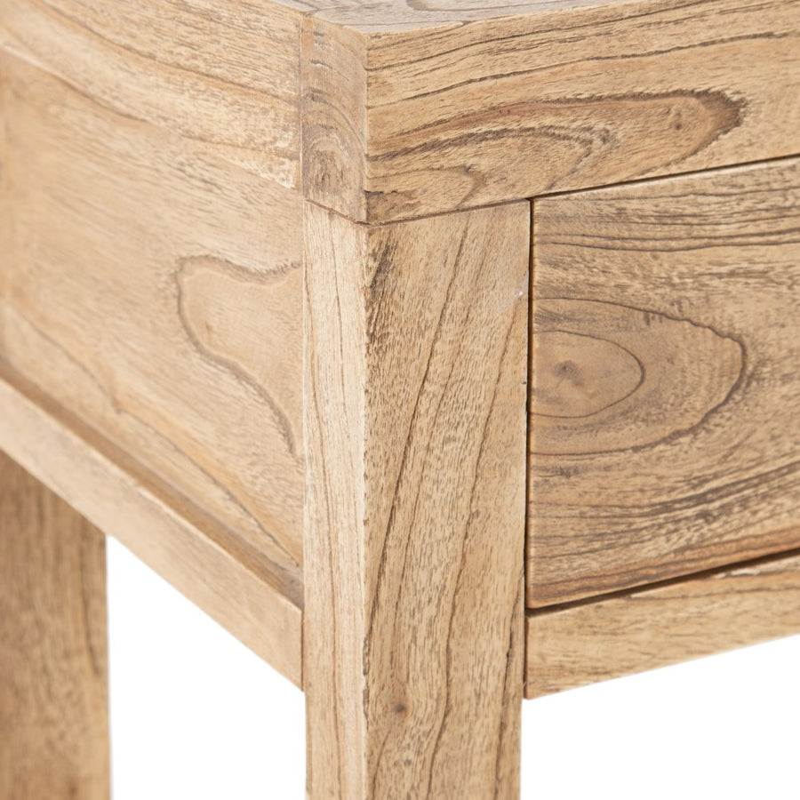 CONSOLA NATURAL MADERA MINDI ENTRADA 100 X 35 X 85 CM