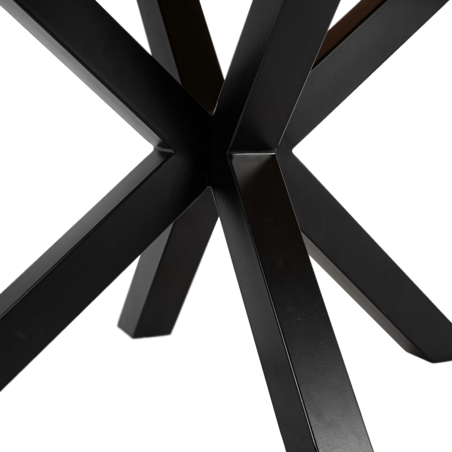 MESA COMEDOR NATURAL-NEGRO 160 X 90 X 76 CM