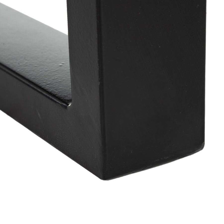 MESA COMEDOR NATURAL-NEGRO 160 X 90 X 76 CM