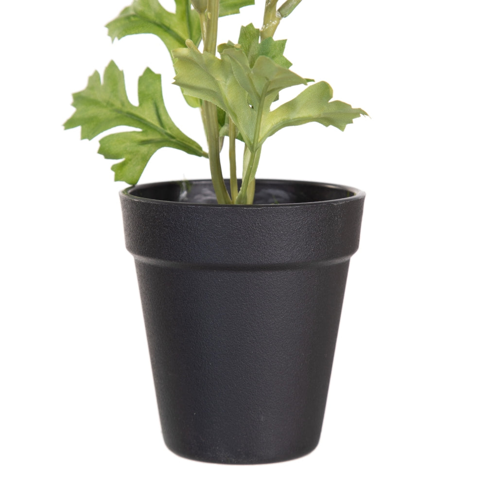 PLANTA FLOR ROSA ARTIFICIAL DECORACIÓN 9,50 X 9,50 X 29 CM