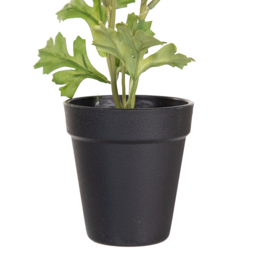 PLANTA FLOR ROSA ARTIFICIAL DECORACIÓN 9,50 X 9,50 X 29 CM