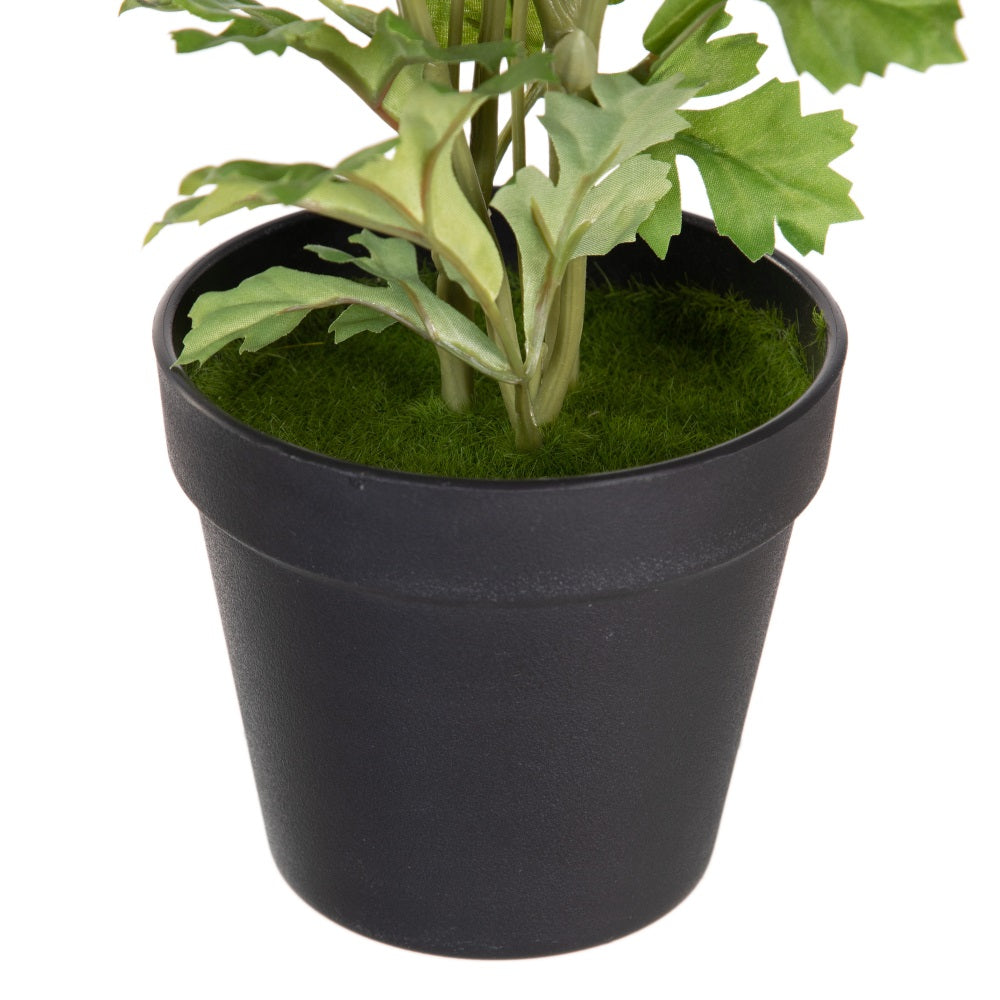 PLANTA FLOR ROSA ARTIFICIAL DECORACIÓN 12,50 X 12,50 X 37 CM