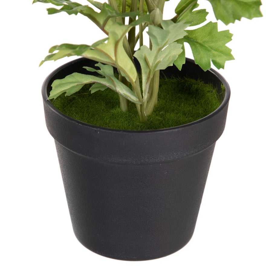 PLANTA FLOR ROSA ARTIFICIAL DECORACIÓN 12,50 X 12,50 X 37 CM