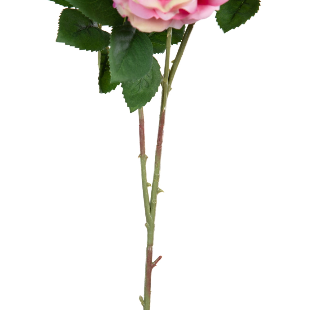 ARTIFICIAL PINK ROSE FLOWER DECORATION 30 X 20 X 80 CM