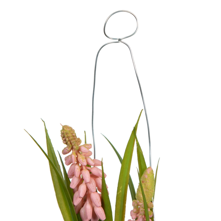 PLANTA JACINTO ROSA ARTIFICIAL 7 X 7 X 18 CM