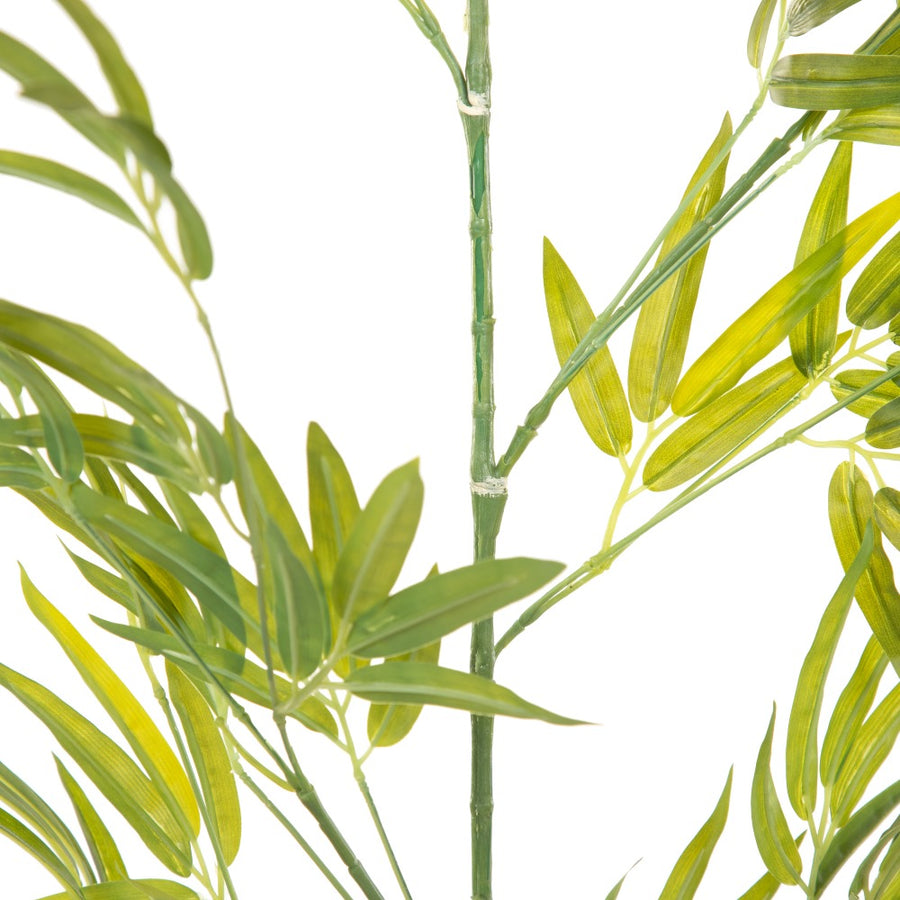 RAMA BAMBÚ VERDE ARTIFICIAL DECORACIÓN 40 X 30 X 157 CM