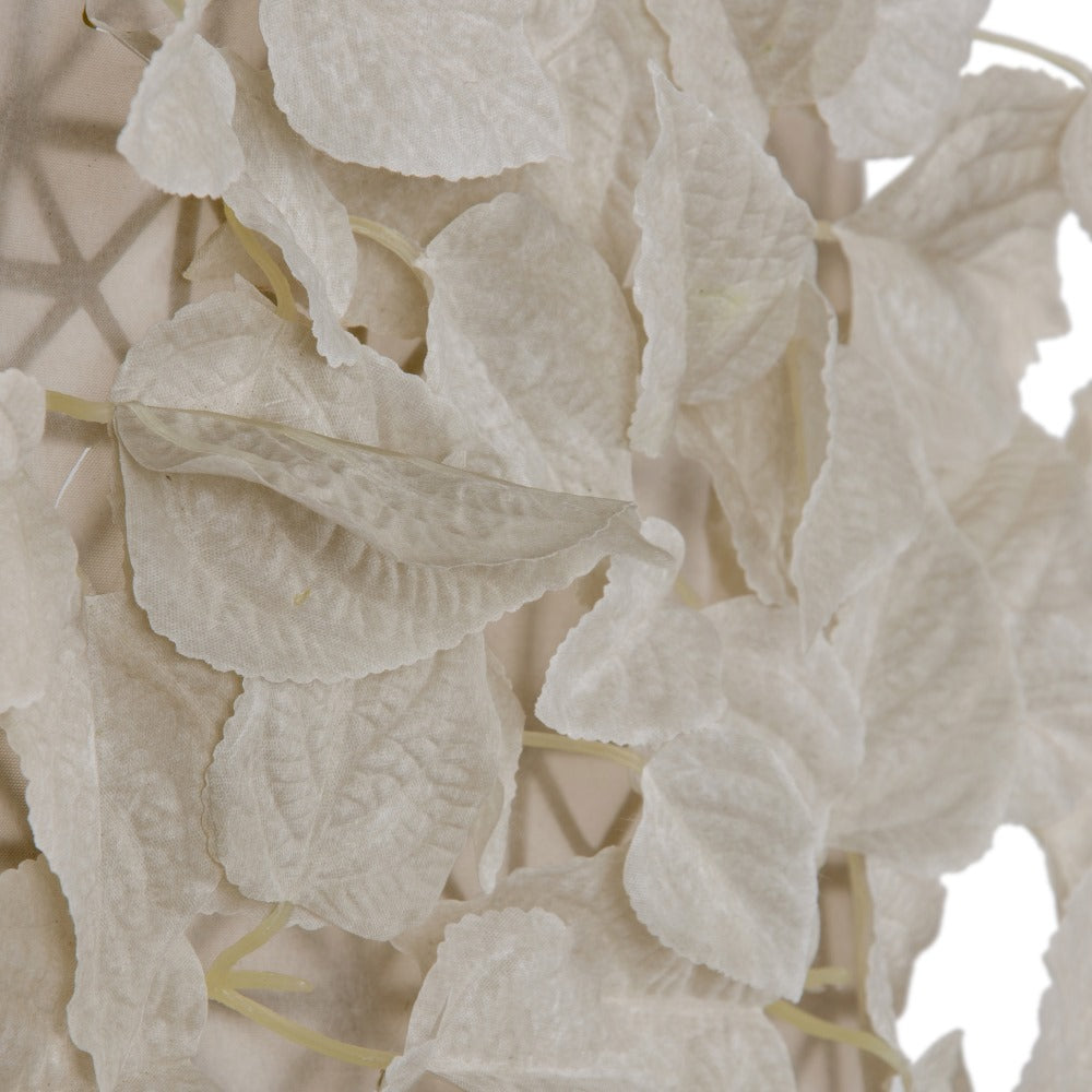 WHITE PVC GARDEN PANEL 30 X 30 CM