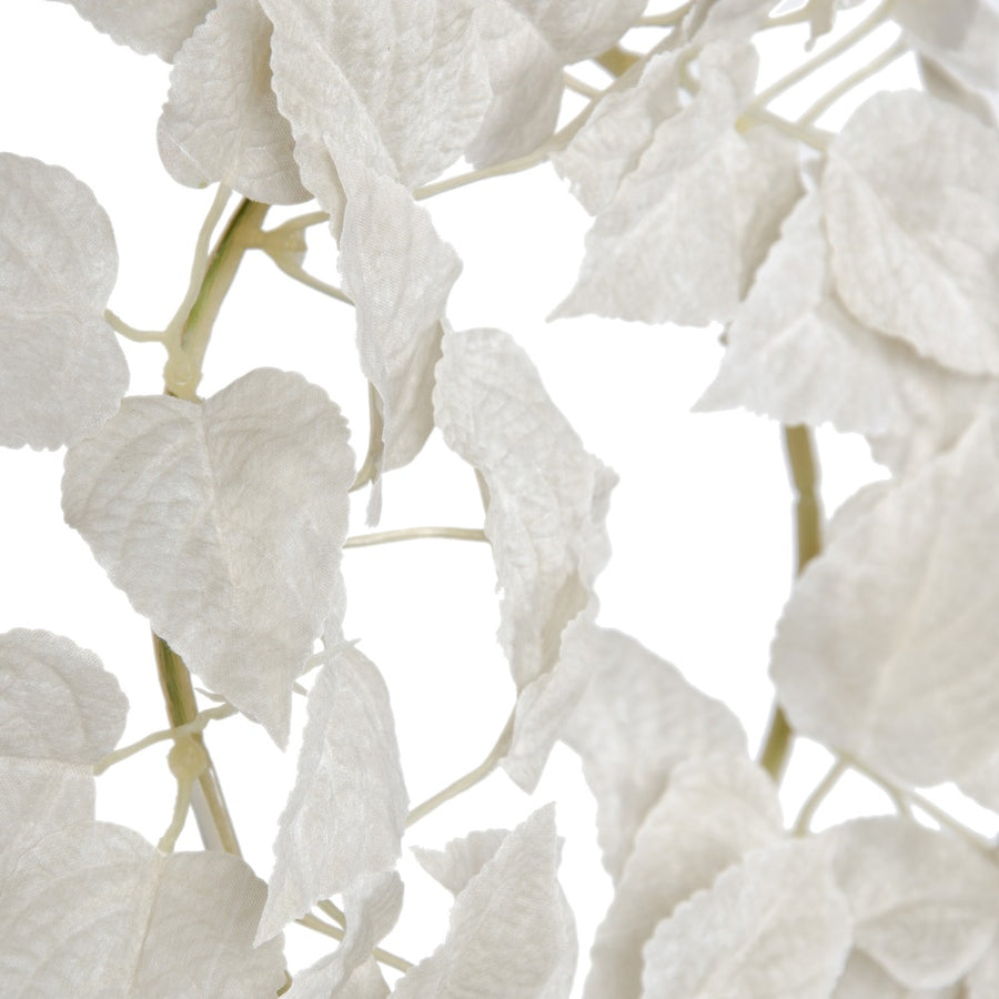 CORONA BLANCO PVC JARDÍN 30 X 30 CM