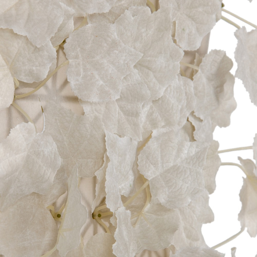WHITE PVC GARDEN PANEL 30 X 30 CM