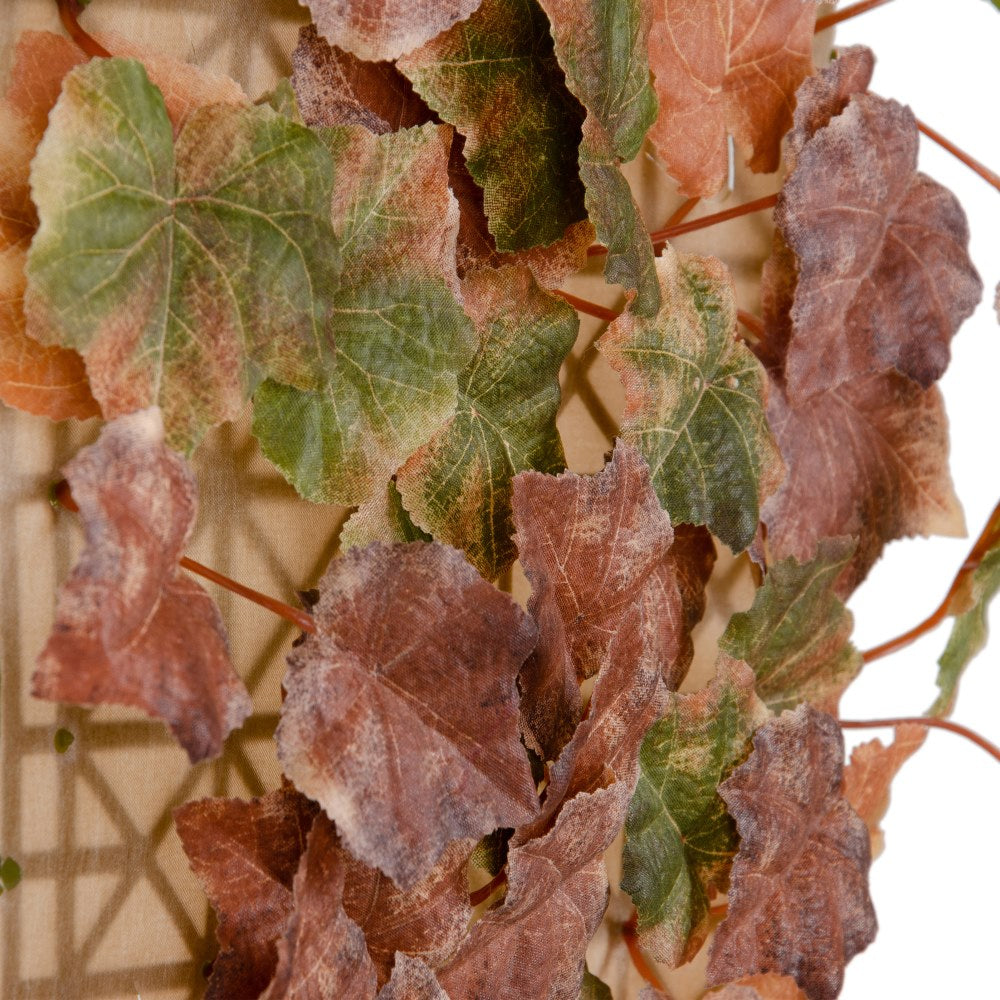 BROWN PVC GARDEN PANEL 30 X 30 CM