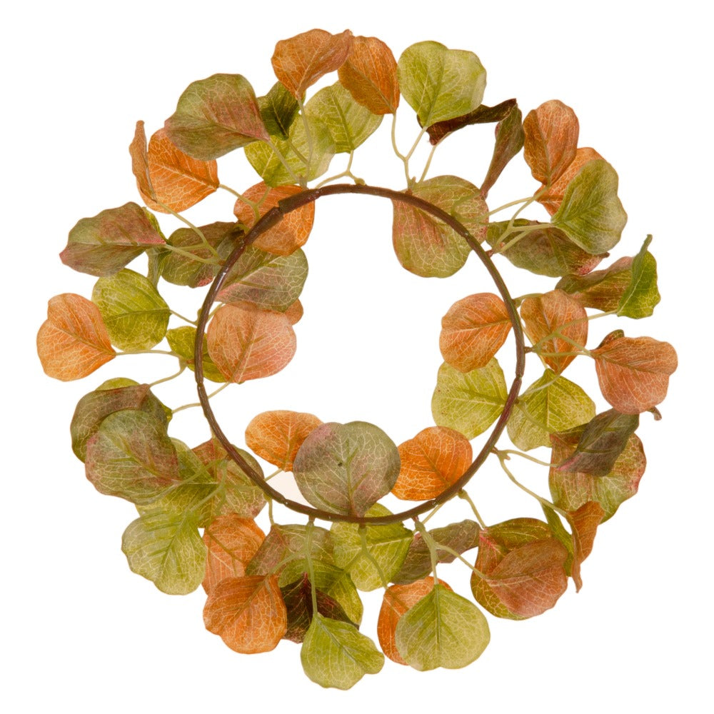 GREEN PVC GARDEN CROWN 35 X 35 CM