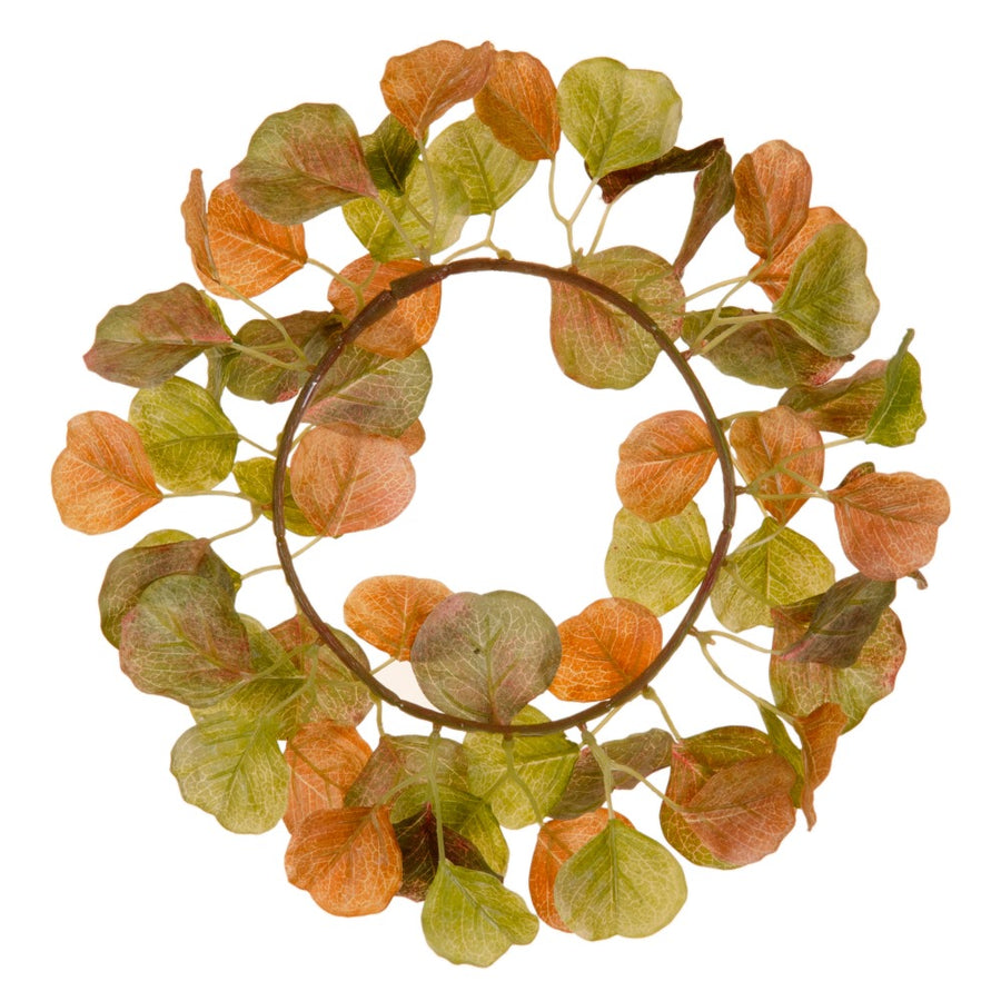 CORONA VERDE PVC JARDÍN 35 X 35 CM