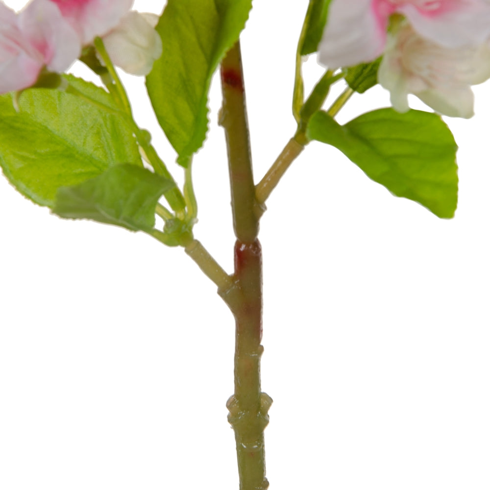 RAMA FLORES ROSA PVC JARDÍN 40 CM