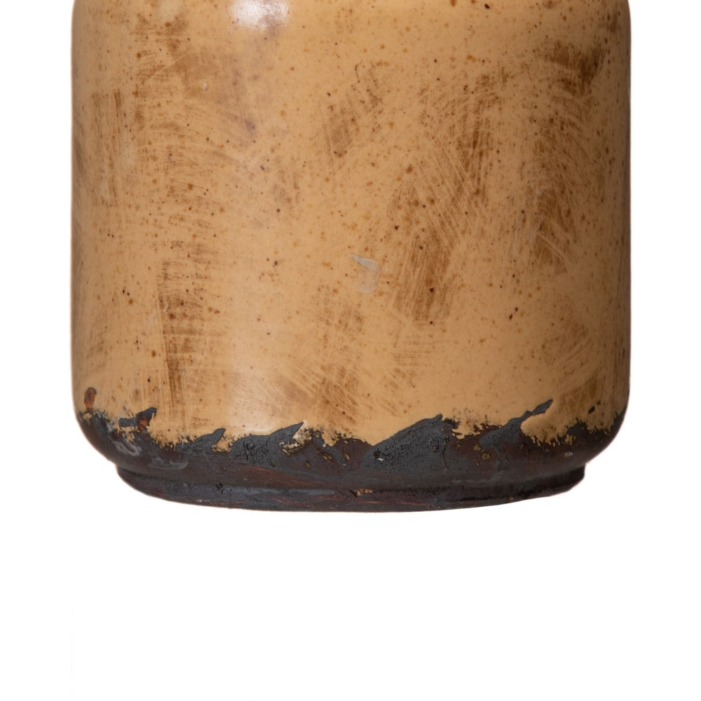 MACETERO MARRÓN CERÁMICA 11,50 X 11,50 X 11,50 CM