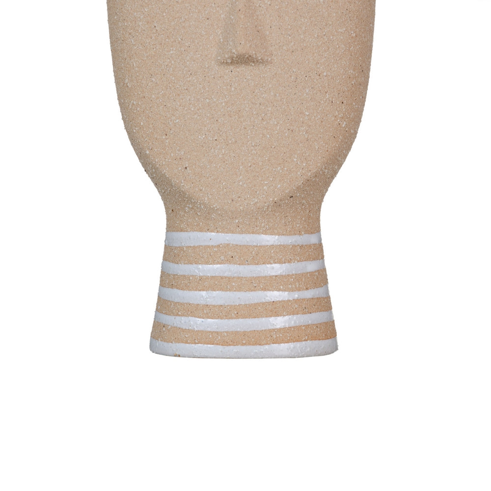 NATURAL POT CERAMIC DECORATION 14 X 9 X 21.50 CM