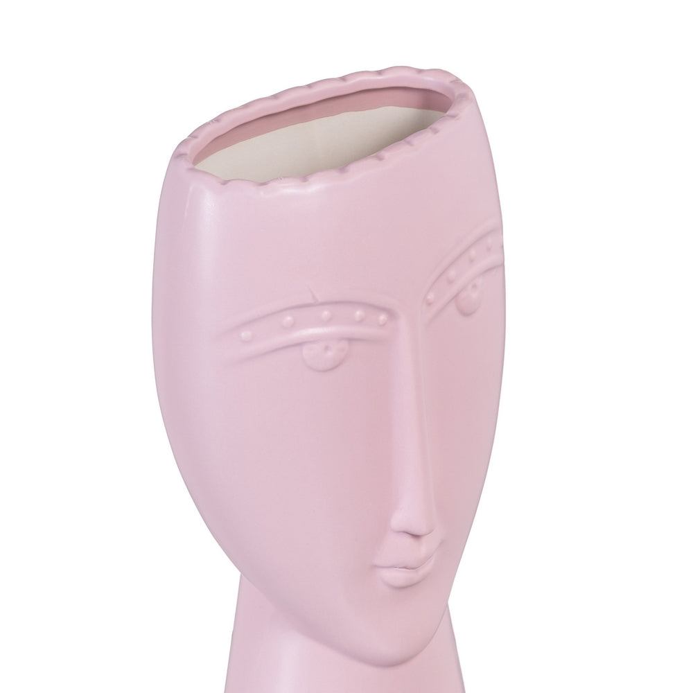 MALVA FACE PLANTER CERAMIC DECORATION 15 X 8.50 X 19 CM