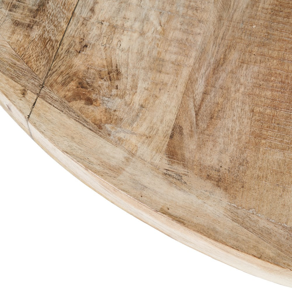 MESA COMEDOR BLANCO ROZADO 100 X 100 X 76 CM