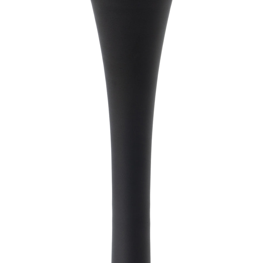 MESA COMEDOR NATURAL-NEGRO DM-METAL 100 X 100 X 76 CM